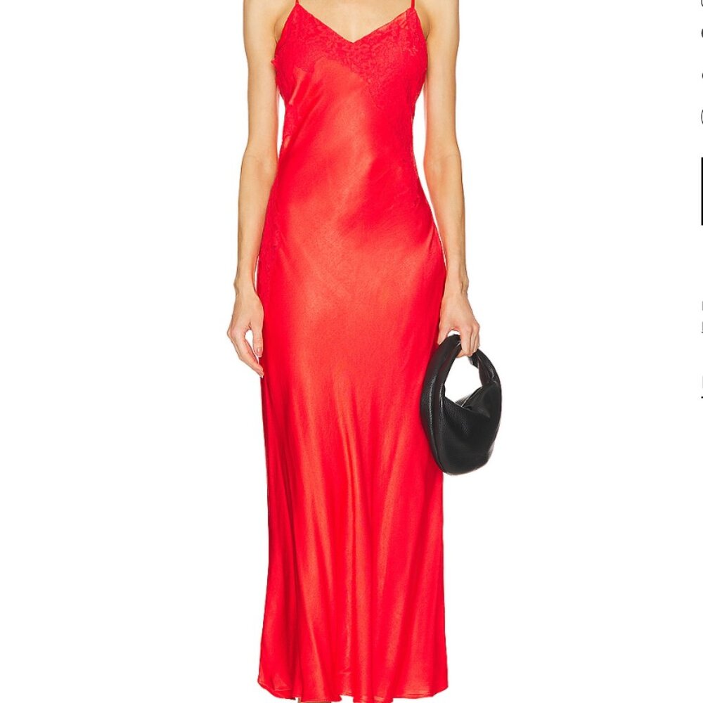 Bardot Red Midi Dress